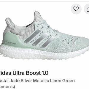 Adidas Ultra Boost 1.0 Crystal Jade Silver Sneakers